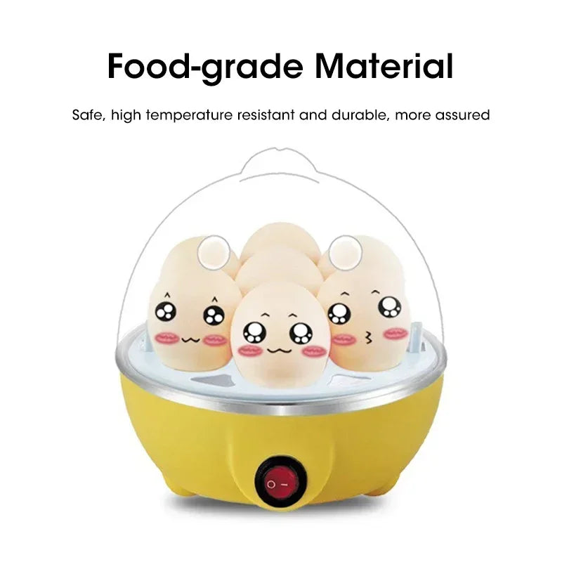 Mini vaporera, cocedor de huevos eléctrico