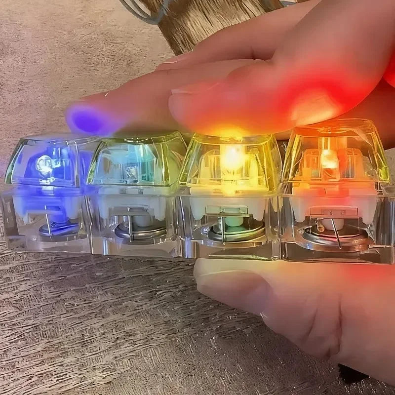 Nuevo llavero con teclado para aliviar el estrés y ansiedad, botones de cuatro dedos, ideal para la oficina, el hogar, adultos y niños.